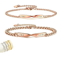 (Rose gold, -) Perfurador de papel manual portátil para scrapbooking com furos quadrados.