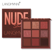 (Matches the image) 9 Color Eyeshadow Palette, Shimmer and Matte Finish, Long-Lasting, Highly Pigmented Eye Makeup