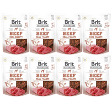 BRIT JERKY Oksefileter 8x200g