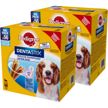 PEDIGREE Dentastix Medium hundegodbidder 16 x 180 g 112 stk.