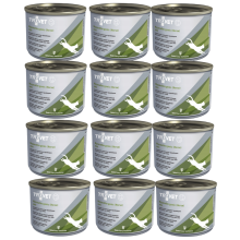 TROVET Hypoallergénique HRD à la viande de cheval - aliment humide pour chat - 12 x 200 g