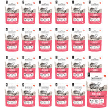 WIEJSKA ZAGRODA Chicken Fillets with Lamb - wet food for cats - 85g