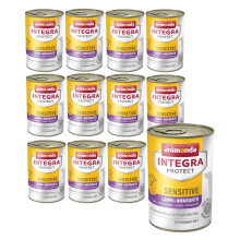 ANIMONDA Integra Protect Sensitive Lam med Amaranth - vådfoder til hunde - 12x400g