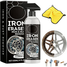 (1Set, -) Iron Eraser Rust Remover Spray, Brake Dust Cleaner 3Set