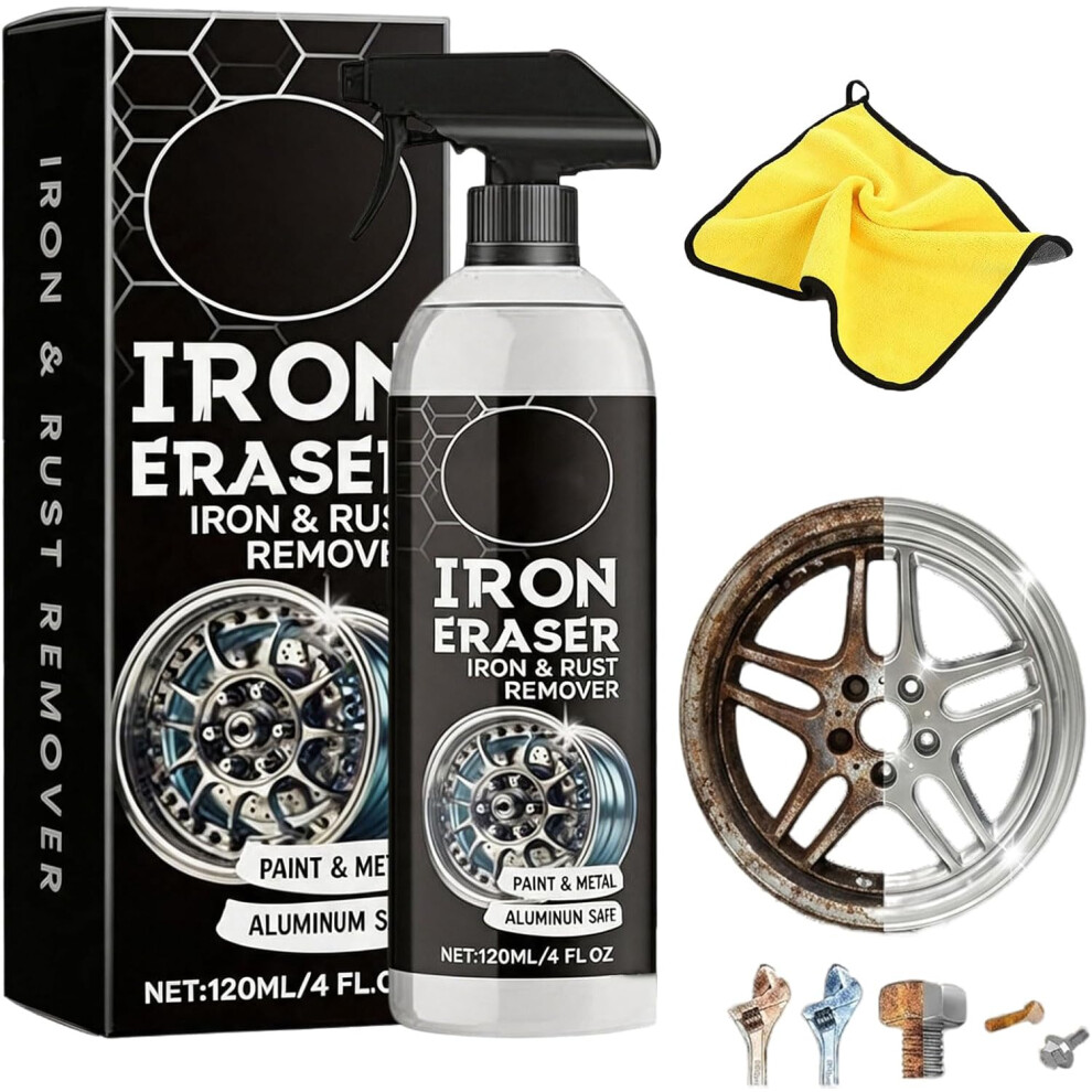 (1Set, -) Iron Eraser Rust Remover Spray, Brake Dust Cleaner 3Set 5437706552925