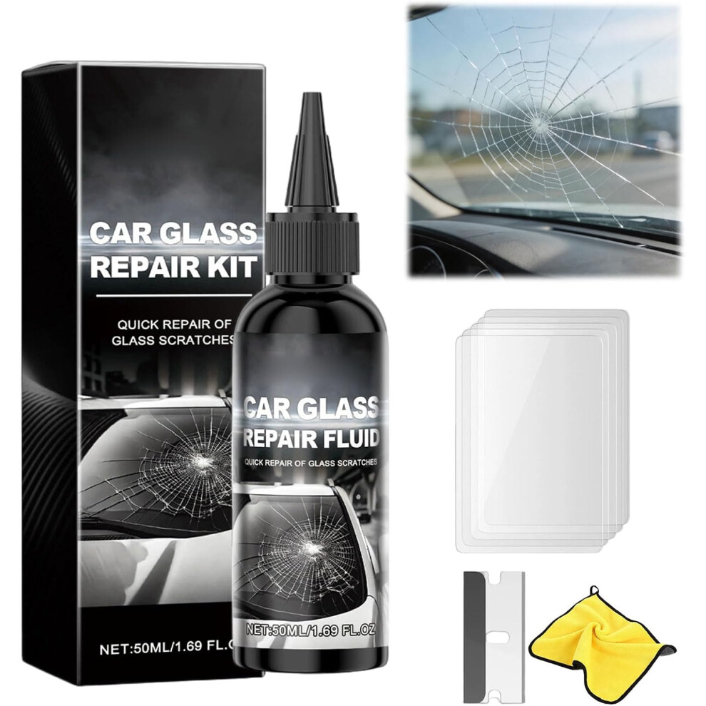 (1Set, -) 50Ml Car Windshield Crack Repair Kit, Stop Spreading 2Set 5437706553014