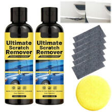(2Set, -) Car Scratch Remover Set with Nano Cloth, 3.53oz Repair Kit 2Set