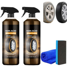 (2set, -) Non-Acid Wheel Cleaner Kit, Tire Rim Cleaning Spray