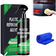 (1Set, -) Car Interior Plastic Renovation Spray, Trim Restorer 2Set