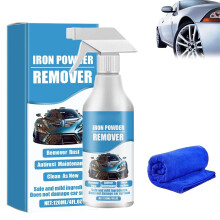 (1Set, -) 120ml Automotive Rust Remover Spray, Iron Powder Cleaner 1Set