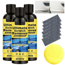 (3Set, -) Auto Kratzer Entferner Set, Nano, Tuch, 3.53oz, 2 Set, Politur, Lack, Glanz, Reparatur, Pflege