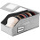 (1PC, -) Foldable Hat Storage Box, Stackable Cap Organizer with Window Lid 1