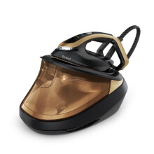 TEFAL GV9823E0 Pro Express Vision 3000W intelligens LED világítású gőzállomás, fekete és arany