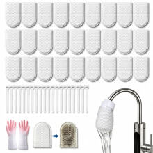 (50Pcs, -) 150 kpl hanasuodatinpussi puuvillaa, yleiskäyttöinen roiskevesitiivis pussi