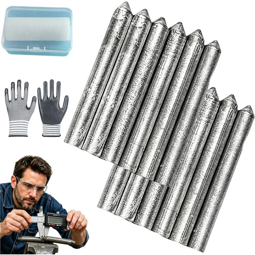 (size_name, 12pcs) 12 tiges soudure basse température