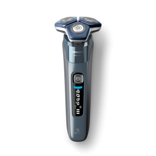 Philips Aparelho de barbear elétrico - PHILIPS - S7886/55 SkinIQ - Lâminas SteelPrecision autoafiadas - À prova d'água, carga rápida
