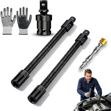 (size_name, 2*250mm) 2 * 350mm Flexible Shaft Extension, Electric Wrench Connecting Rod
