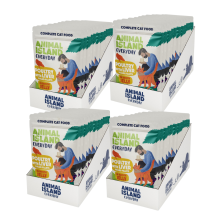 Animal Island NEW JELLY EVERYDAY, lot de 12 sachets de pâtée pour chat au poulet (48 x 85 g).