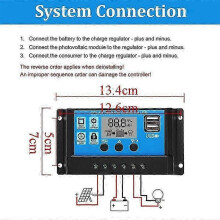 (50A Controller) 300w 12v Solar Panel, Solar Panel Kit, Battery Charger Kit With 20-100a Solar Charge Controller For Rv Yacht Outdoor Garden