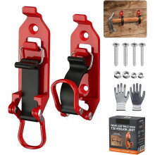 (2 pcs red, -) 2 supports pelle, orange, véhicule