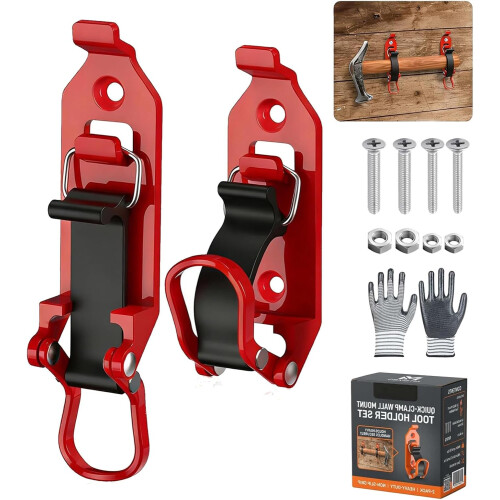 (2 pcs red, -) 2 supports pelle, orange, véhicule