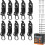 (10pcs black, -) 2 supports pelle, orange, véhicule 1