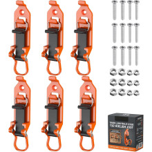 (6 pcs orange, -) Zware Shovel Mount Kit - 2 Stuks, Oranje, Quick Release