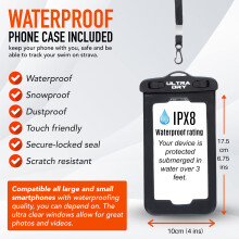 Swim Buoy Tow Float Highly Visible Swimming Float Dry Bag with