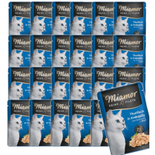 Miamor | Rákos filék zselében | 100 g-os tasak - Tonhal rákzselében 100 g