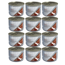 TROVET Hépatique HLD au poulet - aliment humide pour chat - 12 x 200 g