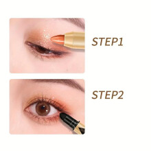 (Matches the image, 05) Shiny Eye Brightener Pen, Brilliant Glitter Pearly Shimmer Highlighting Stick Brightener, Illuminating & Enlarges Eyes Makeup