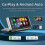 6.86Inch Car Portable Adjustable Flip Screen Car Wireless CarPlay Android Auto Touch Navigation Screen 9