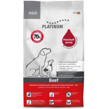 PLATINUM Adult oksekød semi-moist hundefoder 15 kg