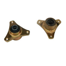 17mm 3 Stud Flange Front Wheel Steering Knuckle Spindle for DIY 110cc 168 200F Go Kart Buggy ATV UTV Quad Bike Parts A