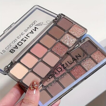 (Matches the image, 01) 12 Color Eyeshadow Palette Rose Earth Tone Shimmer Matte Long-Lasting Highly Pigmented Natural Look Daily Wear