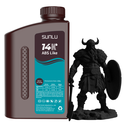 Sunlu 14K ABS-lignende sort 1 kg