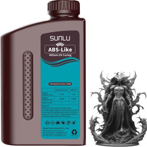 Sunlu ABS-lignende mørkegrå 1 kg