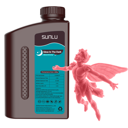 Sunlu Glow In The Dark Red 1kg