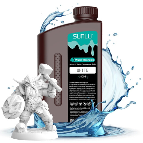 Sunlu Vandvaskbar Hvid 1kg
