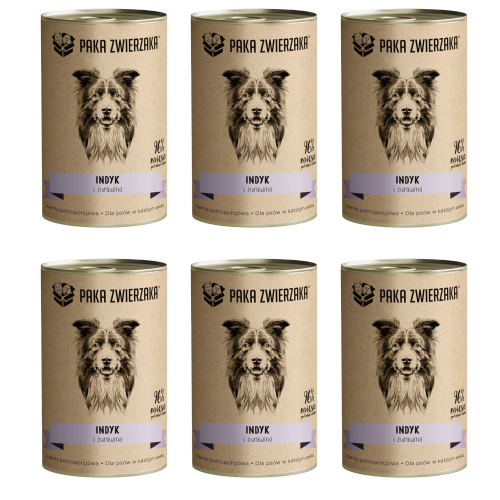 Animal Pack Kalkun og Tranebær 6x400g