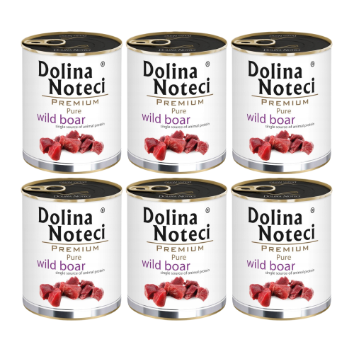 Dolina Noteci Pure Vildsvin 6x800g