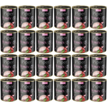 DOLINA NOTECI Piper med kalkun og broccoli - vådfoder til hunde - 24x800g