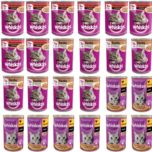 Whiskas Whiskas MIX OF FLAVORS vådfoder til katte 24 x 400 g