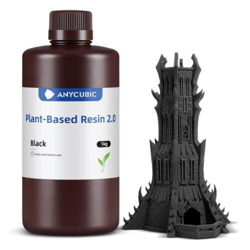 Anycubic Plantebaseret 2.0 Sort 1kg