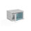 ALANTEC Racking cabinet 19  6U 600x450  Grey FLAT PACK 1