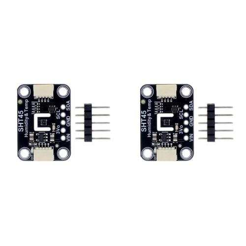 2X SHT45 Temperature and Humidity Sensor Module I2C Communication for STEMMA QT/Qwiic
