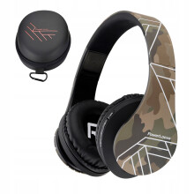 Auricolari wireless PowerLocus Camouflage Bluetooth / microSD / FM