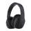 PowerLocus P7 Sorte Over-Ear Bluetooth Hovedtelefoner, AUX BT Mikrofon 50 timer 1