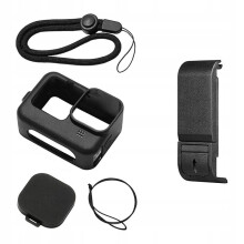 Étui en silicone PULUZ PU540B pour GOPRO HERO 9 BLACK-10-11