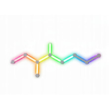 RGB Smart LED-Panels, 9 Streifen, dekorative Lampe für TV, WLAN, Bluetooth-App
